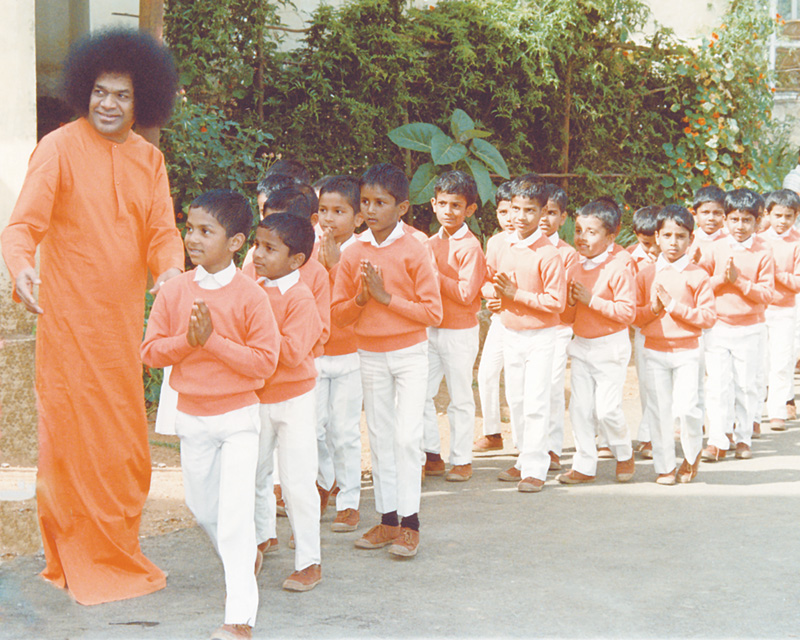 Swami with Kids